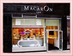 Macaron Cafe Store front at 750 3rd Avenue