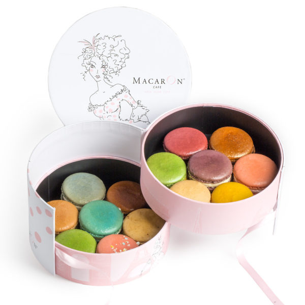 Queen Catherine de Medicis Box of 14 Macarons (Manhattan Only)